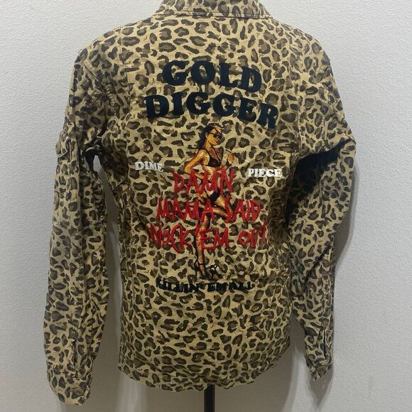 Magic Stick Military Camouflage Jacket No Size Tag See Measurements - Picture 2 of 12